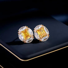 Load image into Gallery viewer, Chic Fashion Marquise and Rectangle Stud Earrings for Women Girl Daily Accessory
