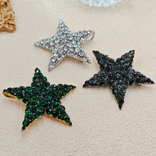 Load image into Gallery viewer, Gorgeous Large Green Star Brooch Pin Themed Party Accessory
