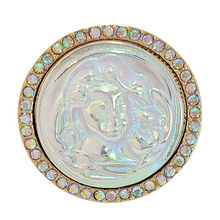 Load image into Gallery viewer, Retro Vintage Craft Beauty Round Cameo Brooch with AB Accent
