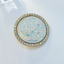 Load image into Gallery viewer, Retro Vintage Craft Beauty Round Cameo Brooch with AB Accent
