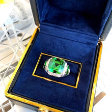 Load image into Gallery viewer, Stunning Embellishment Square Stone Cocktail Rings for Gala Jewelry
