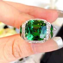 Load image into Gallery viewer, Stunning Embellishment Square Stone Cocktail Rings for Gala Jewelry
