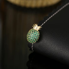 Load image into Gallery viewer, Jewelblings Tropical Fruit Jewelry Green Pineapple Lapel Pin
