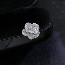 Load image into Gallery viewer, Jewelblings Shiny Multi-Tiered Petal Small Camelia Flower Pin Lapel Jewelry
