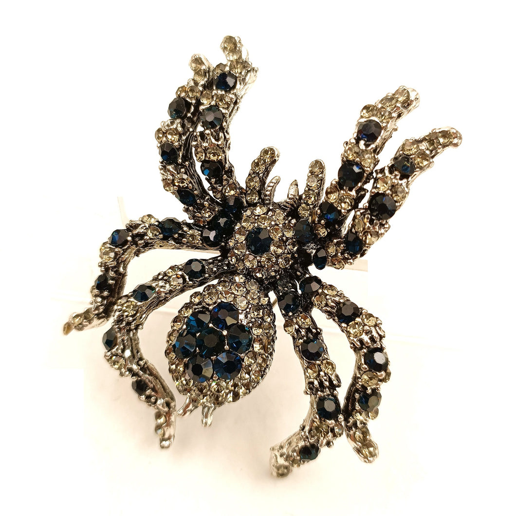 Fashion Spider Brooch Green Red Blue Classic Spider Insect Brooch