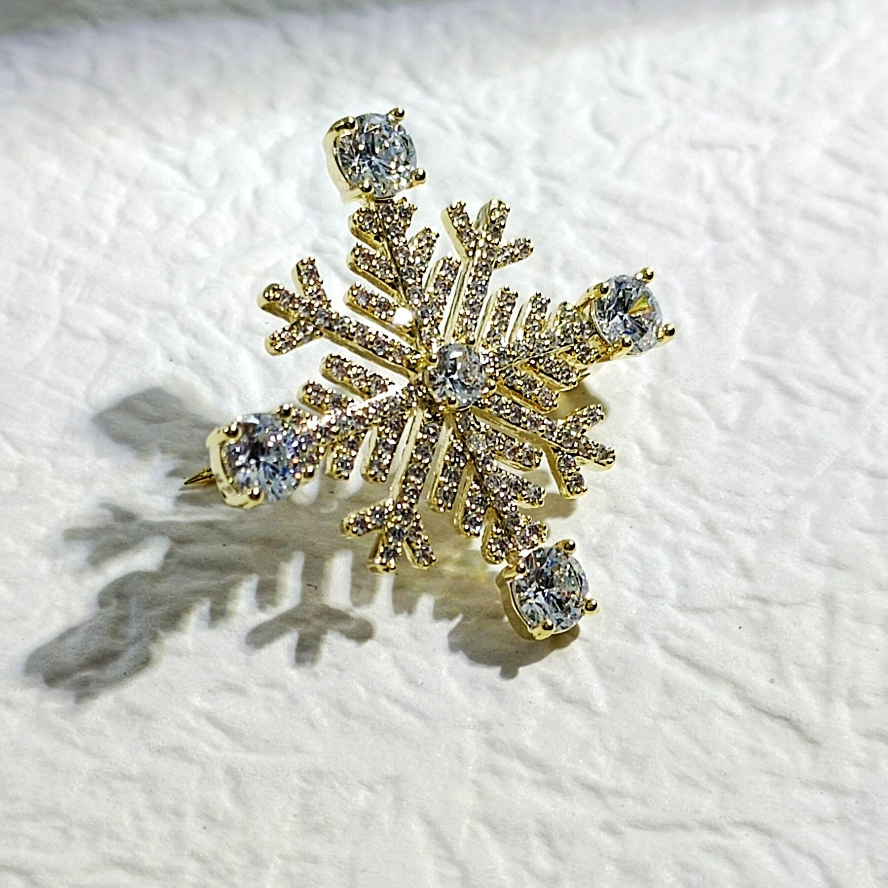  Silvery Christmas Snowflake Glitter Print Women's