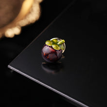 Load image into Gallery viewer, Jewelblings Cute Enamel Pitaya Dragon Fruit Durian Mango Mangosteen Pomegranate Pin Fruit Collar Lapel Jewelry Collection
